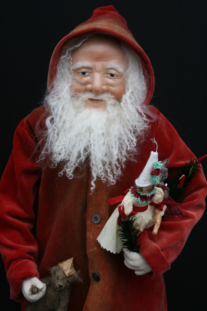Father Christmas www.spuncottonornaments.com